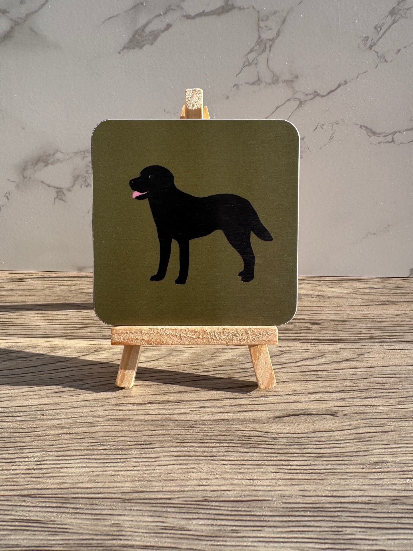 Black Labrador Coaster