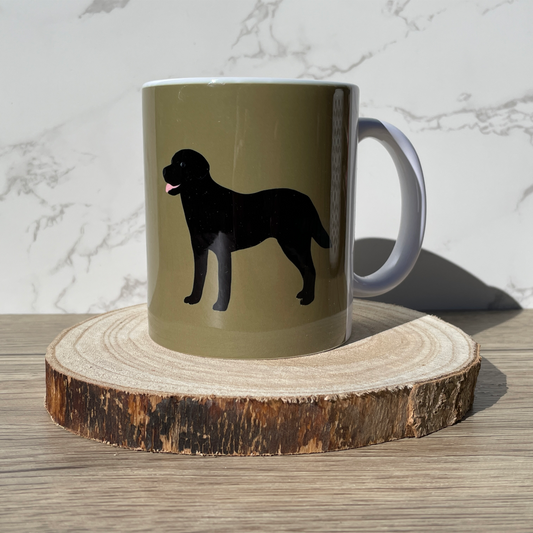 Black Labrador Ceramic Mug 11oz