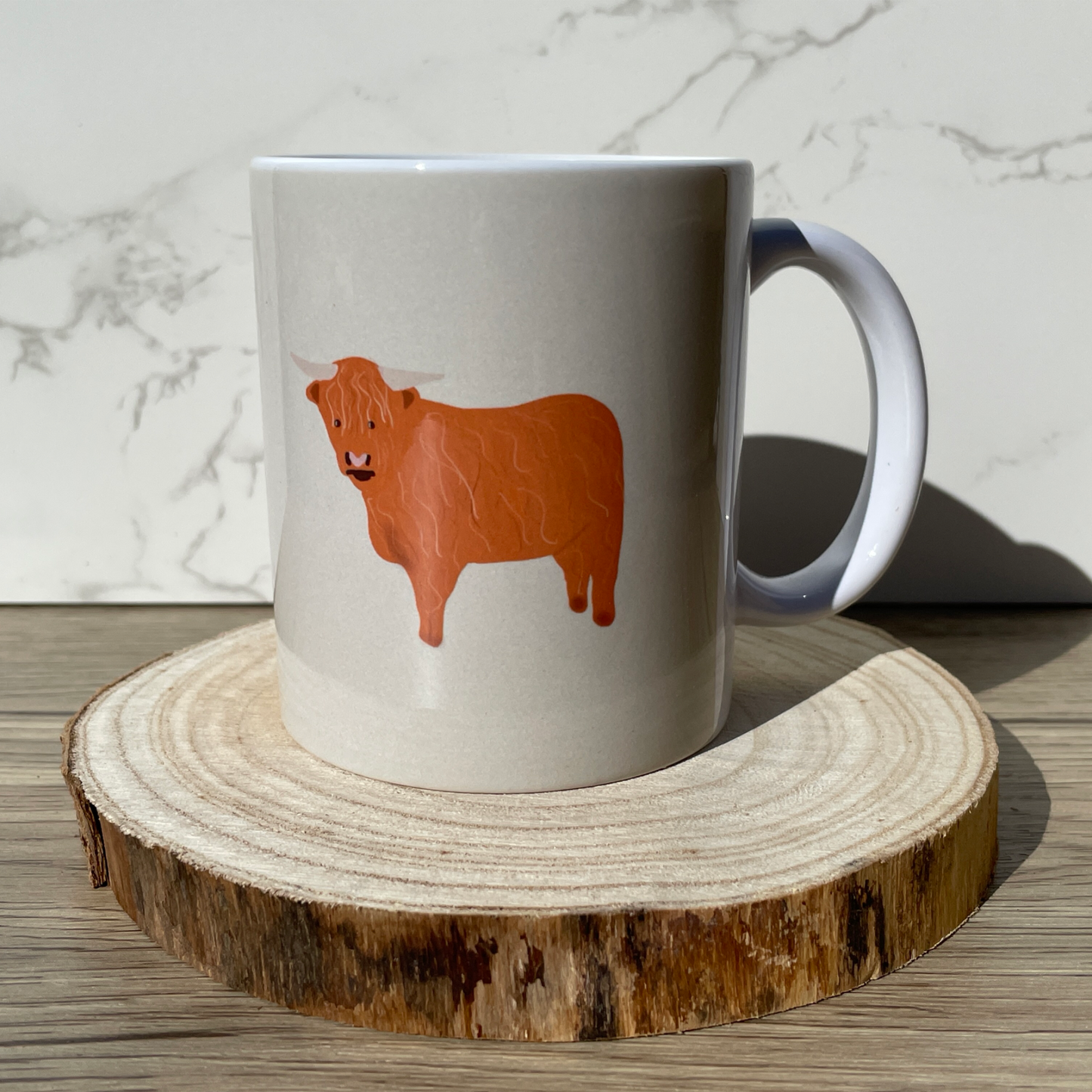 Highland Cow Ceramic Mug 11oz