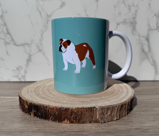 Bulldog Ceramic Mug - 11oz