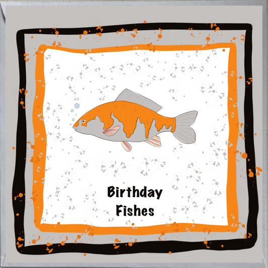 Fish Birthday Fishes Birthday Card