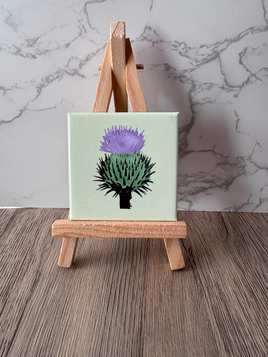 Thistle Fridge Magnet