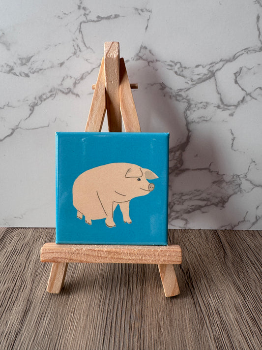 Pig Fridge Magnet