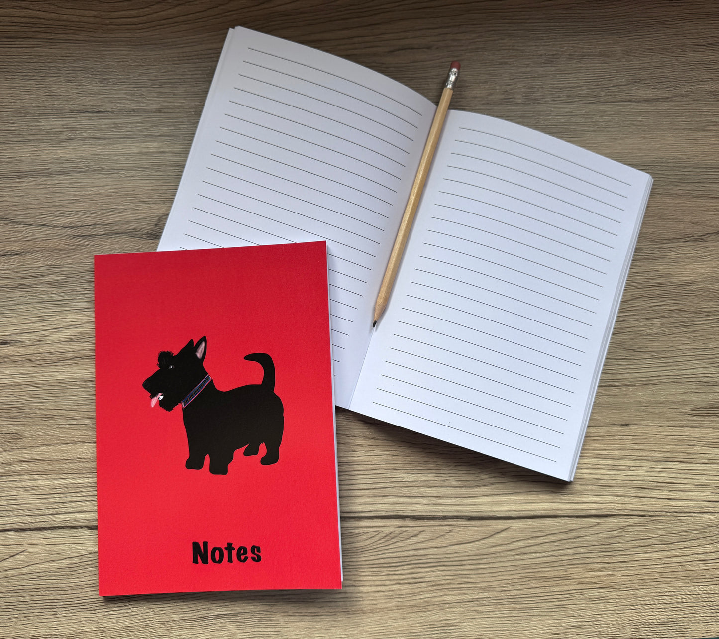 Scottie Dog A5 Notebook