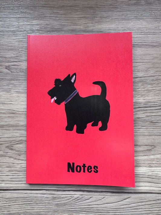 Scottie Dog A5 Notebook