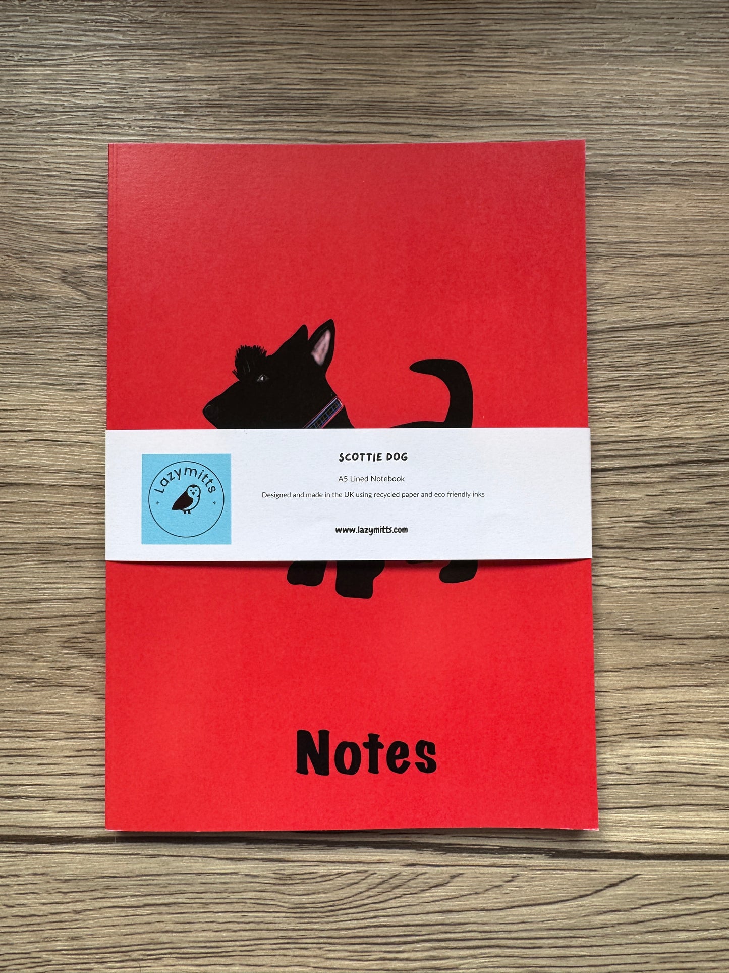 Scottie Dog A5 Notebook