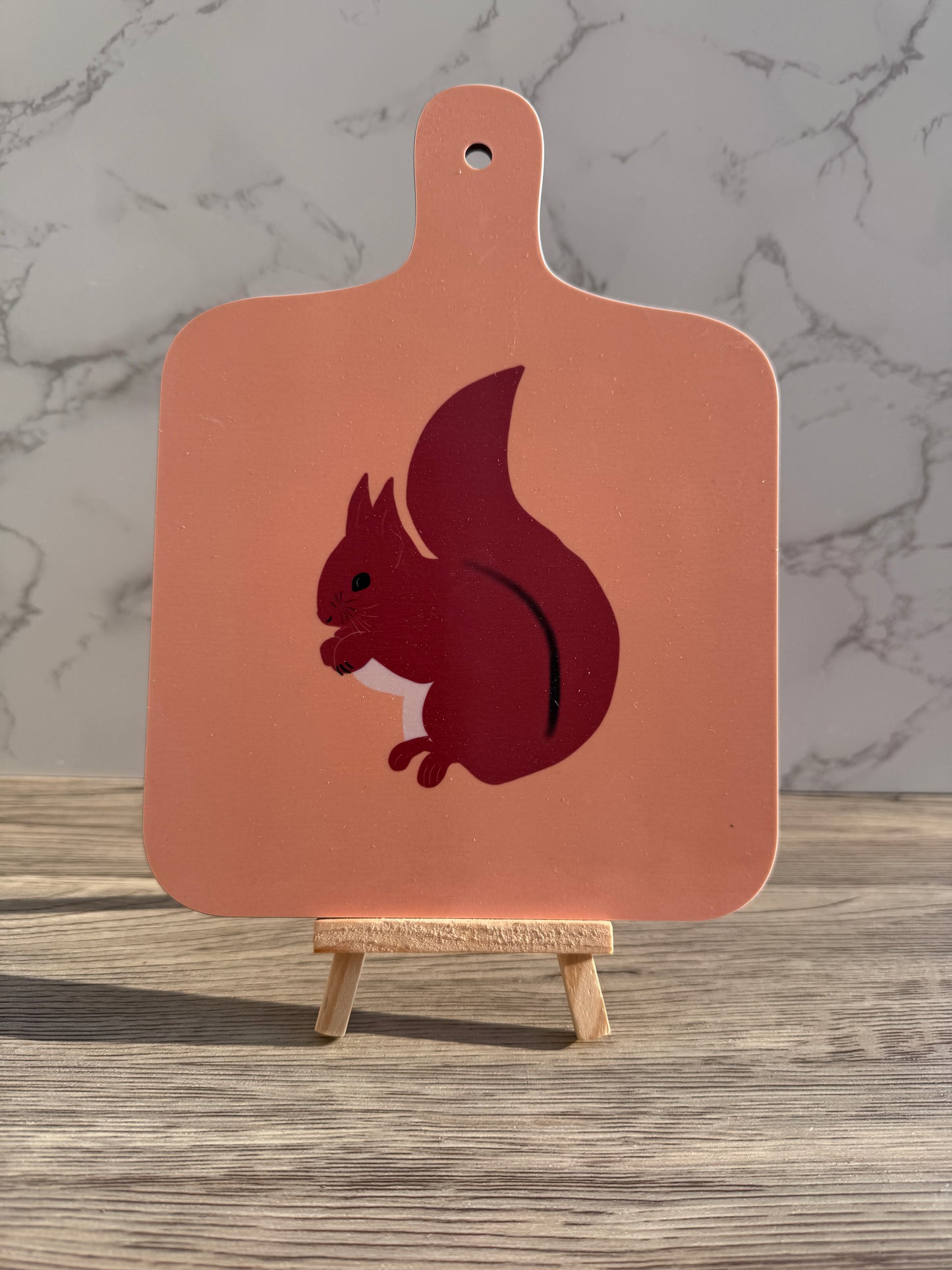 Red Squirrel Mini Chopping Board