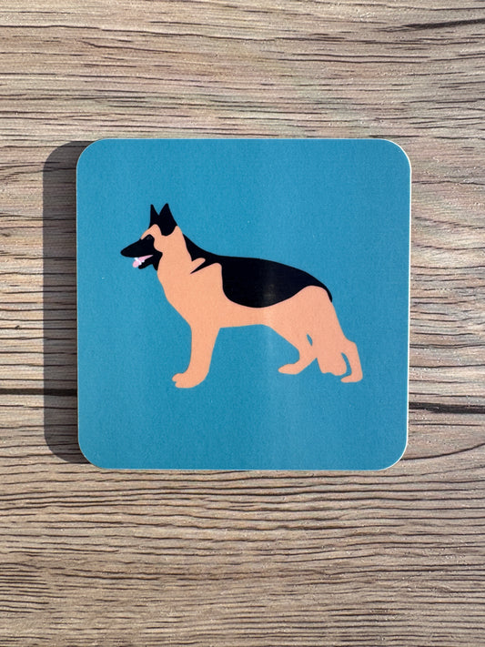 German Shepherd Dog Coaster