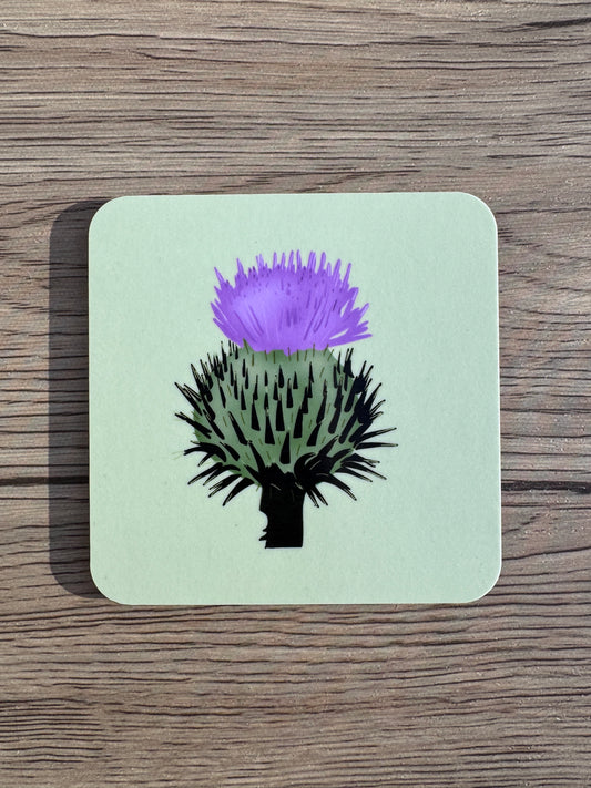 Thistle Coaster