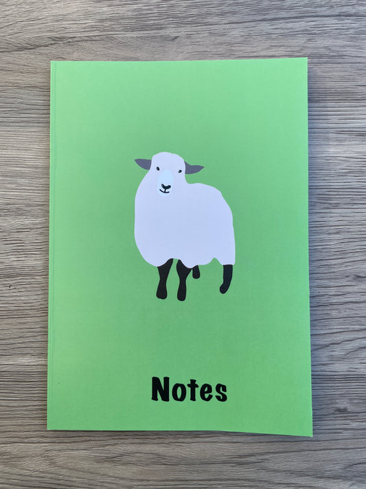 Sheep A5 Notebook