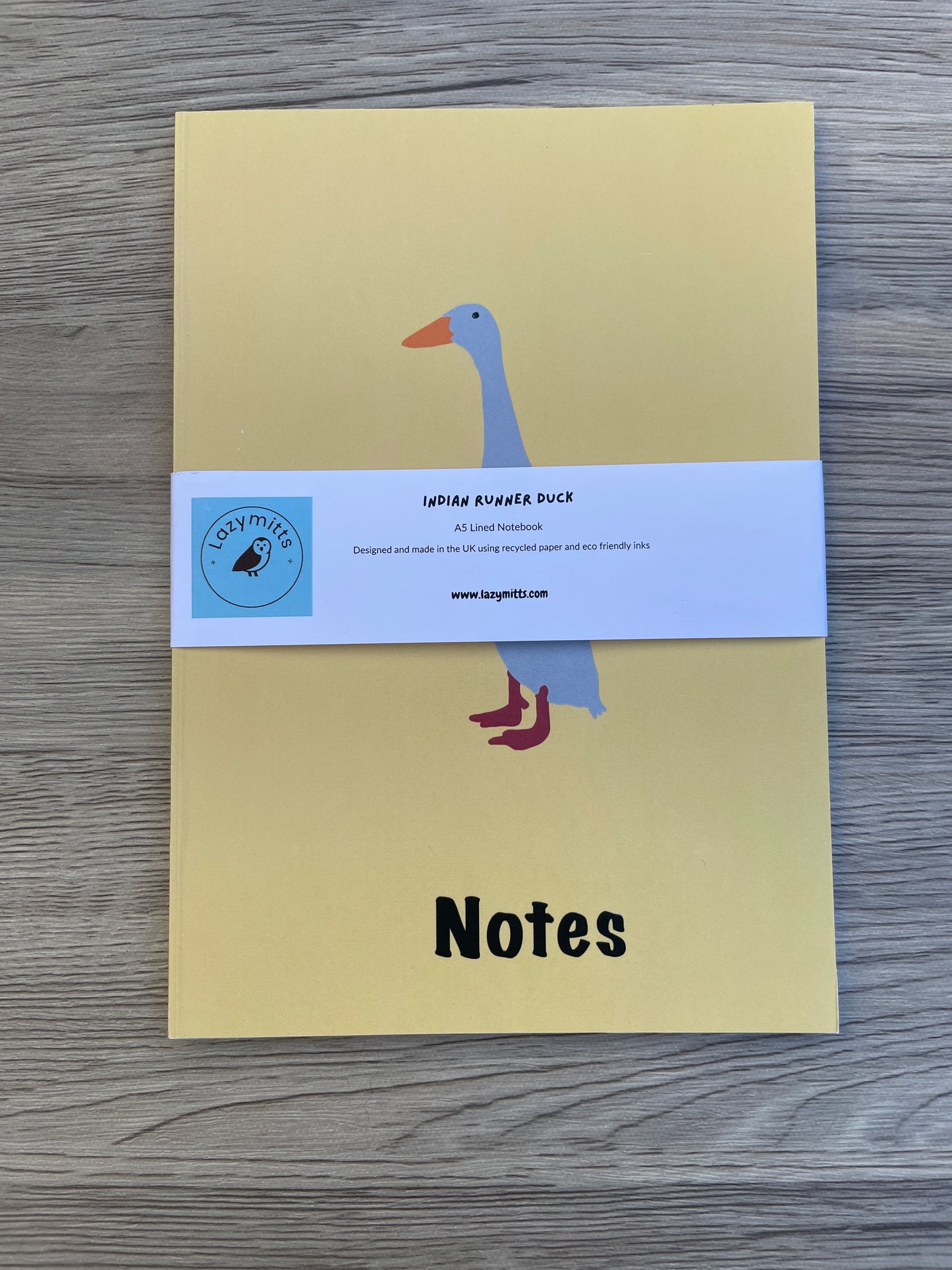 Indian Runner Duck A5 Notebook