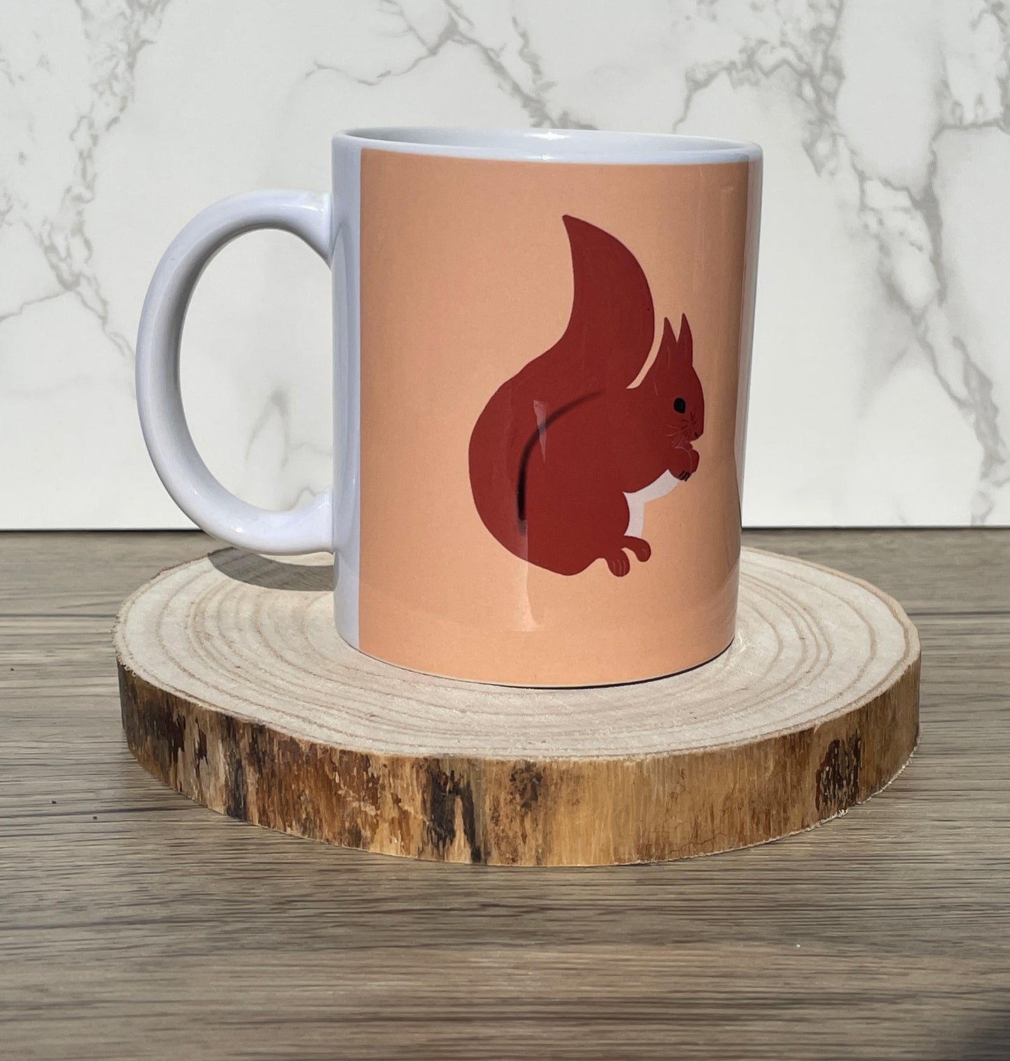 Red Squirrel Ceramic Mug 11oz