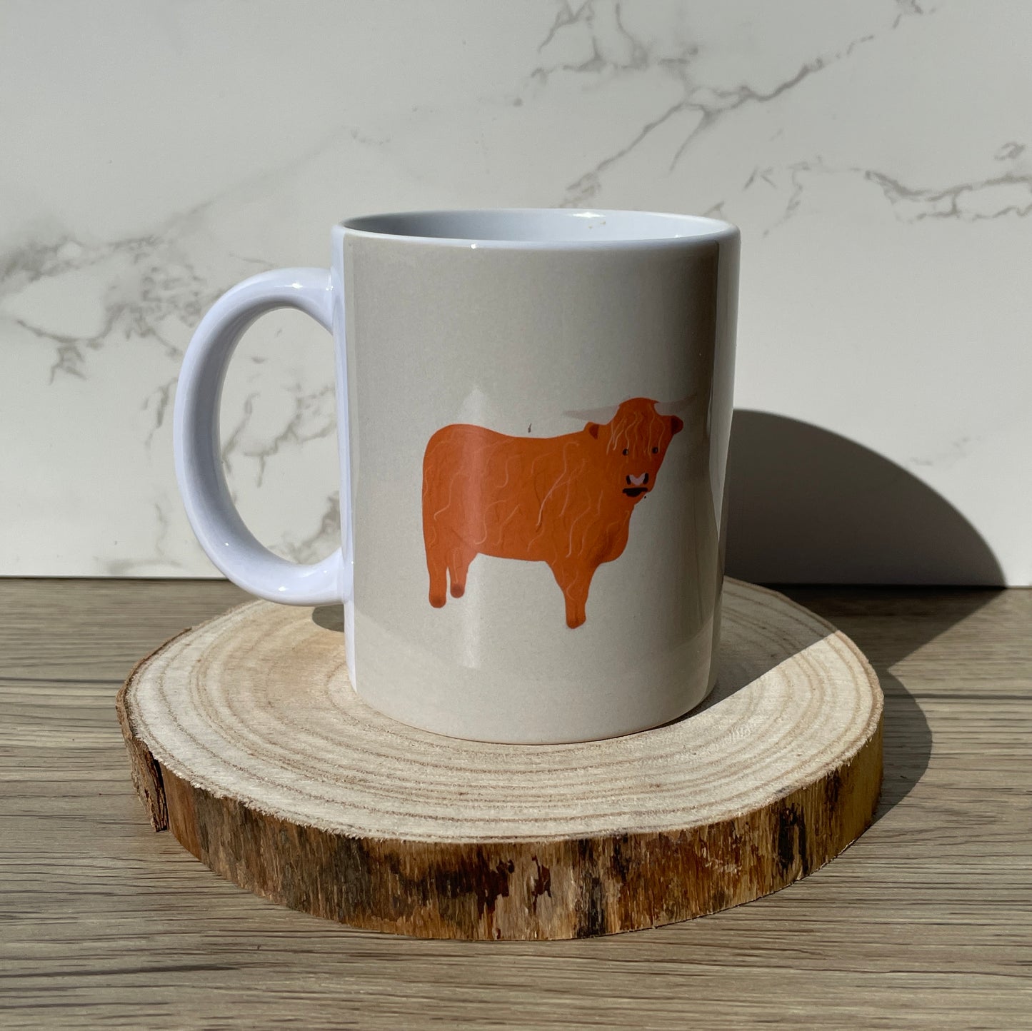 Highland Cow Ceramic Mug 11oz