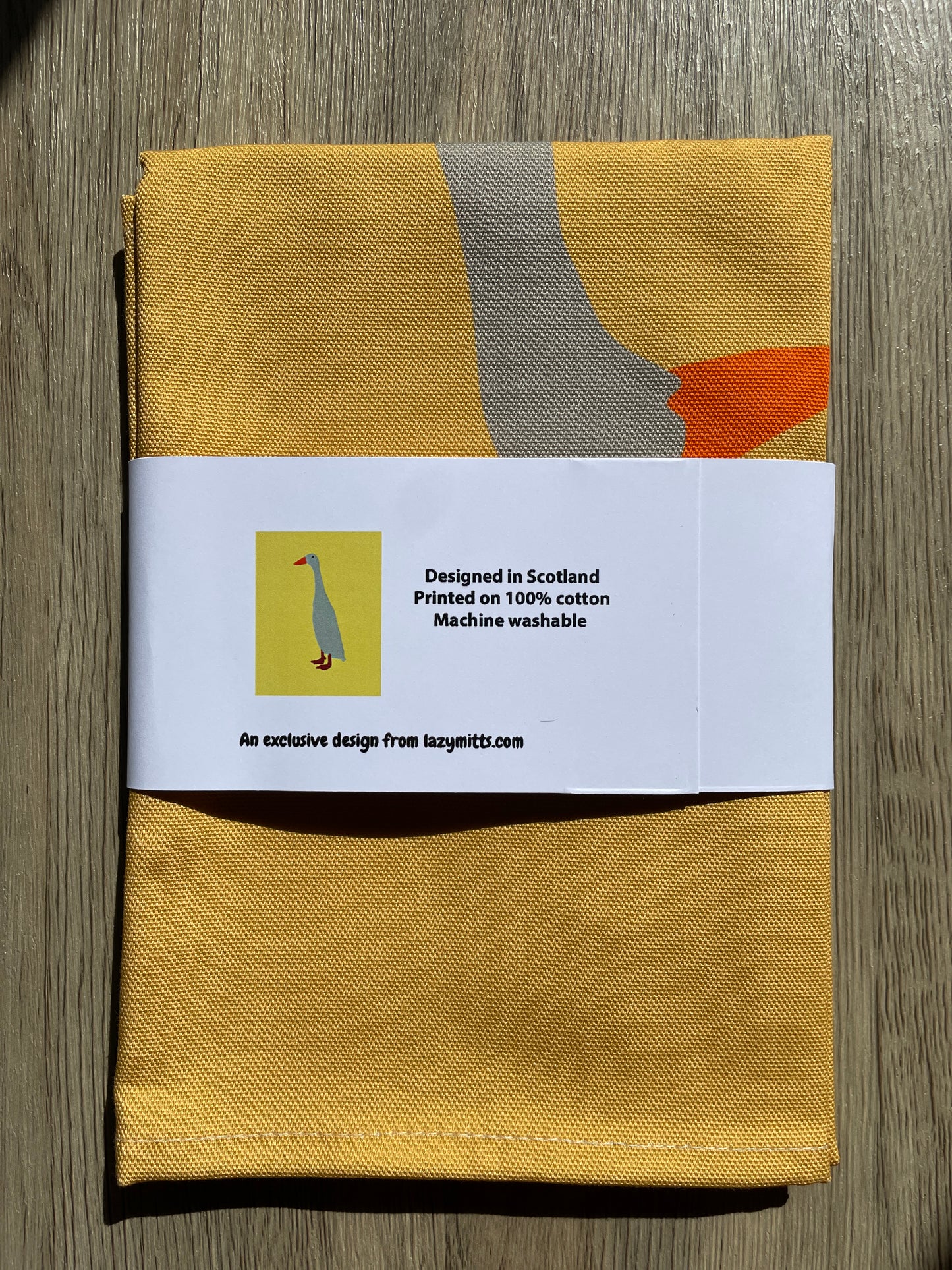 Indian Runner Duck Design 100% Cotton Tea Towel