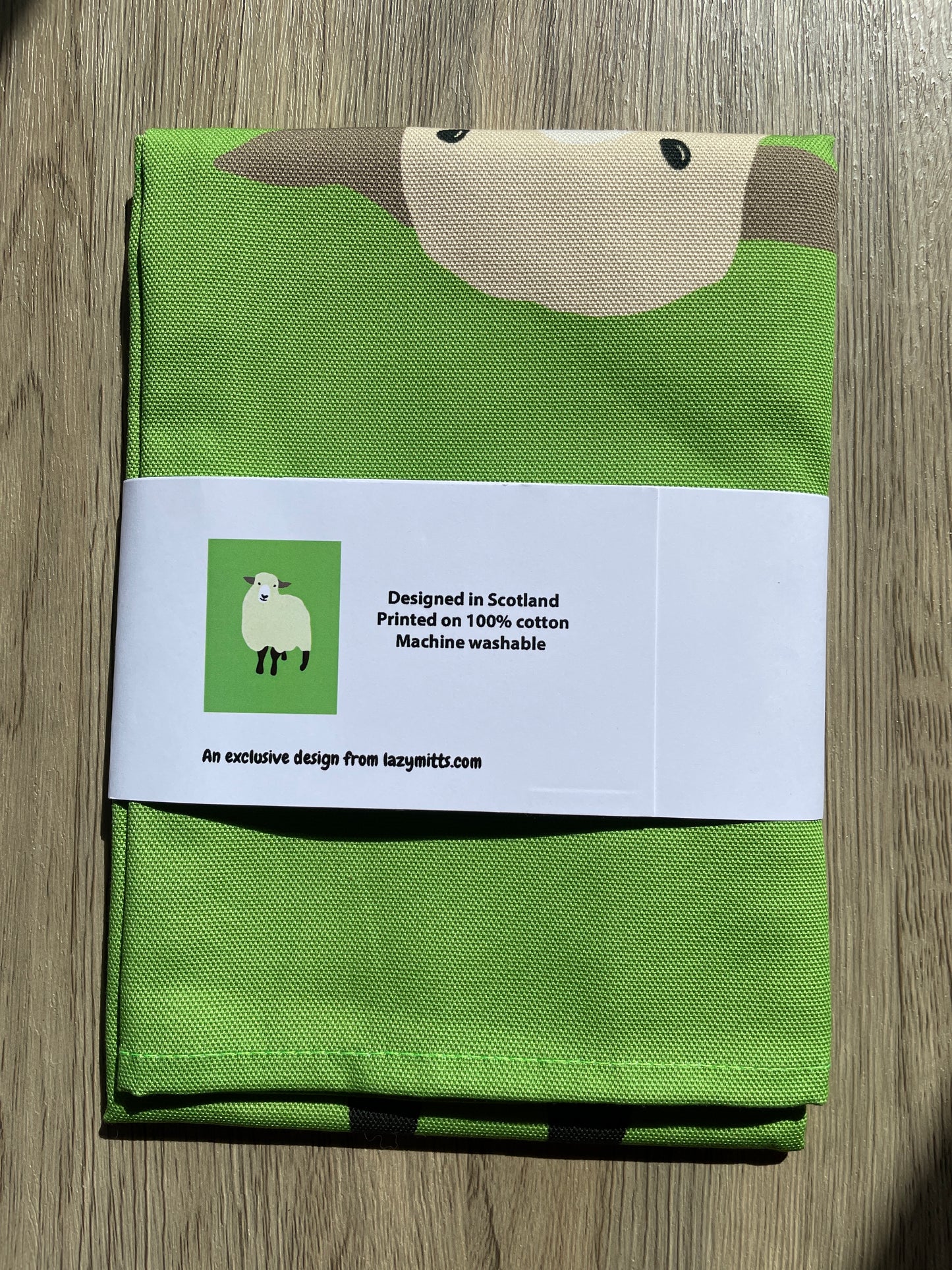 Sheep Design 100% Cotton Tea Towel