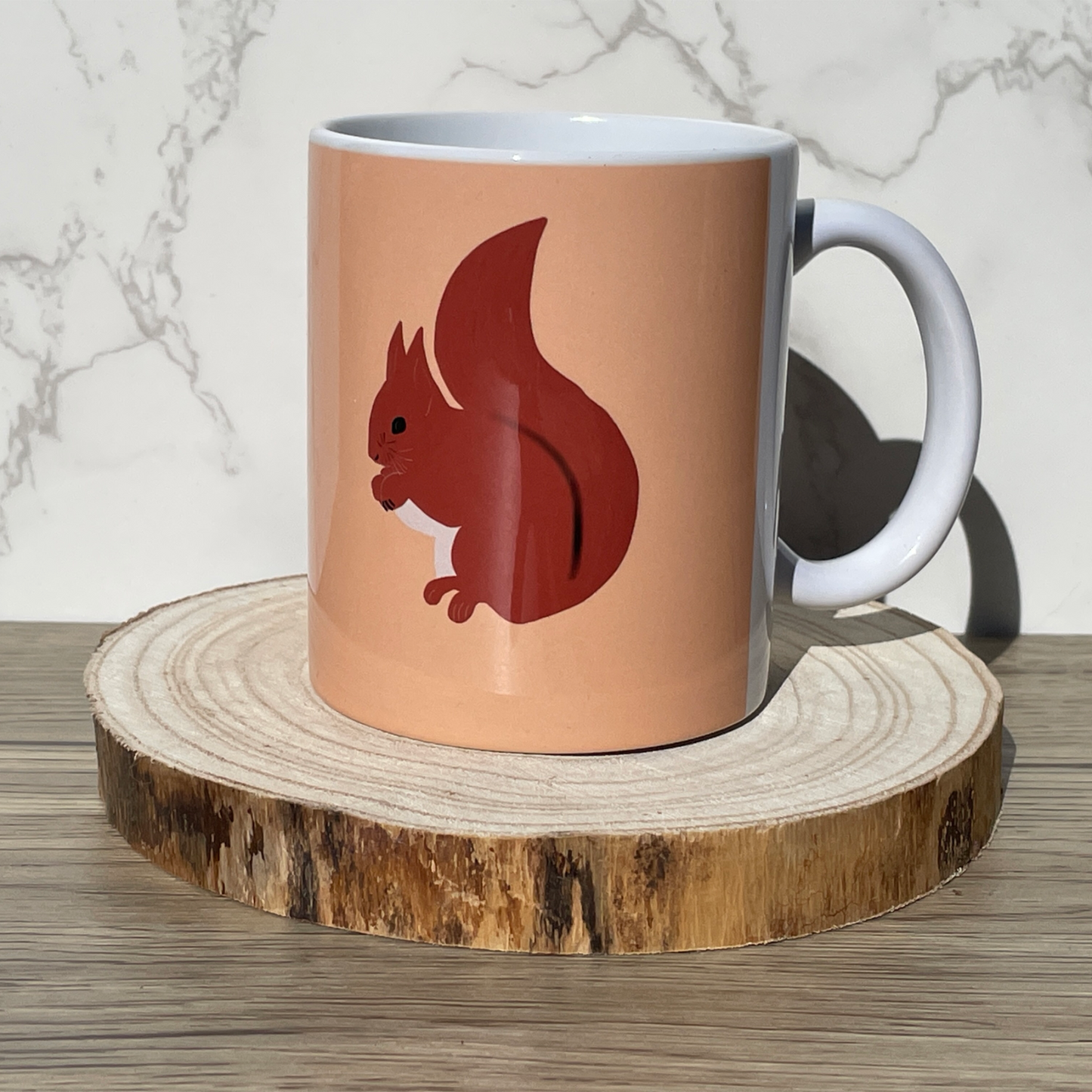 Red Squirrel Ceramic Mug 11oz